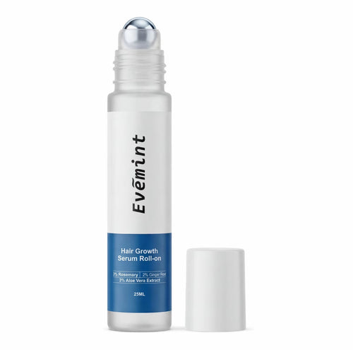 Sérum Roll-On Cheveux au Romarin & Gingembre – Fortifiant Anti-Chute – 25 ml