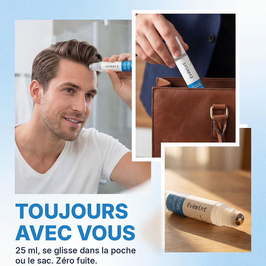 Roll-on 25 ml nomade, toujours avec vous
